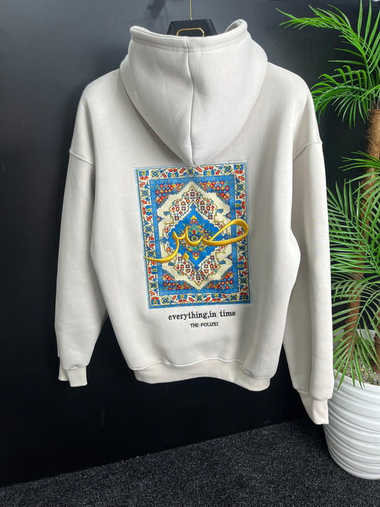 HOODIE SBER OVERSIZE ECRU