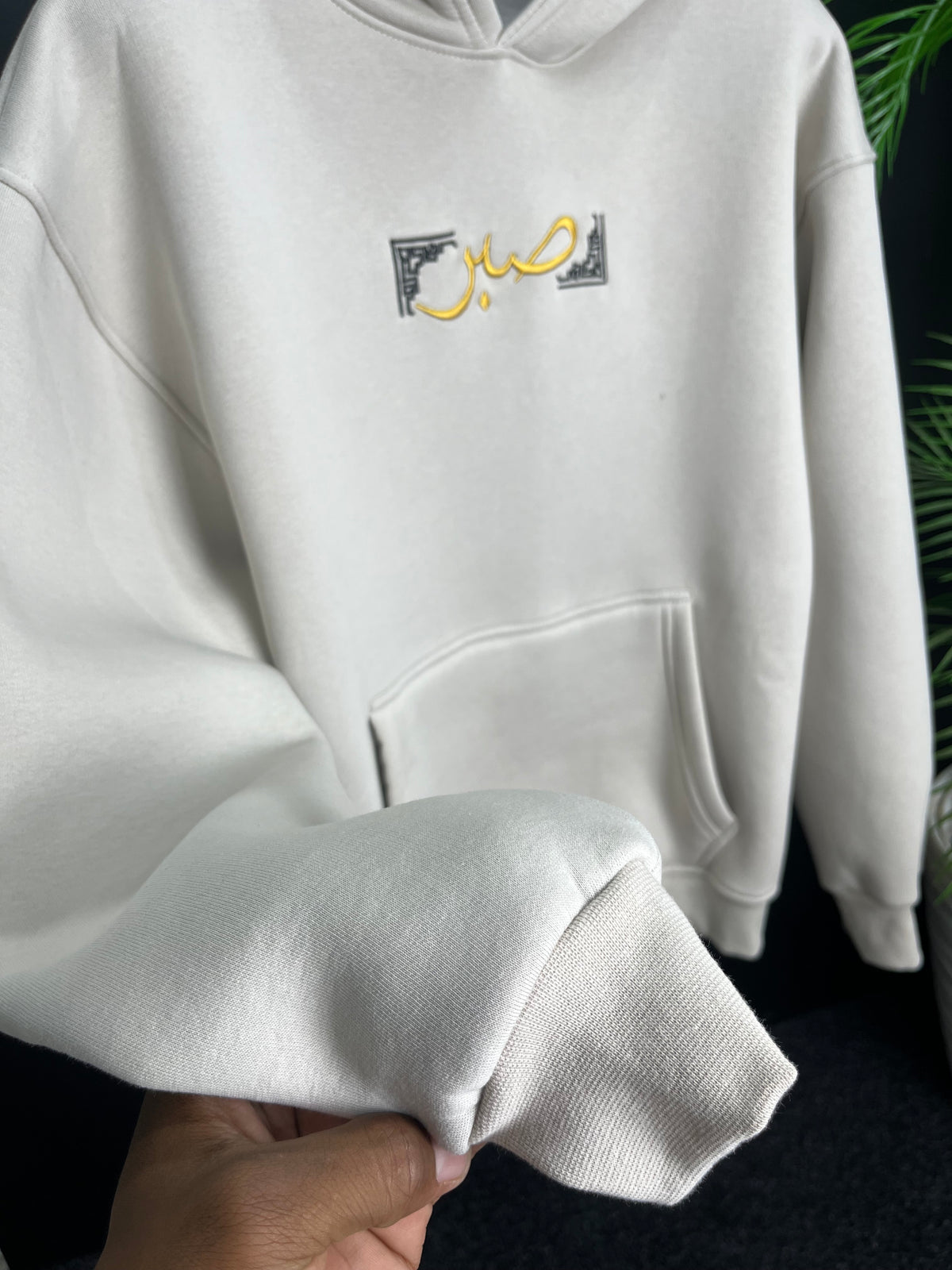 HOODIE SBER OVERSIZE ECRU