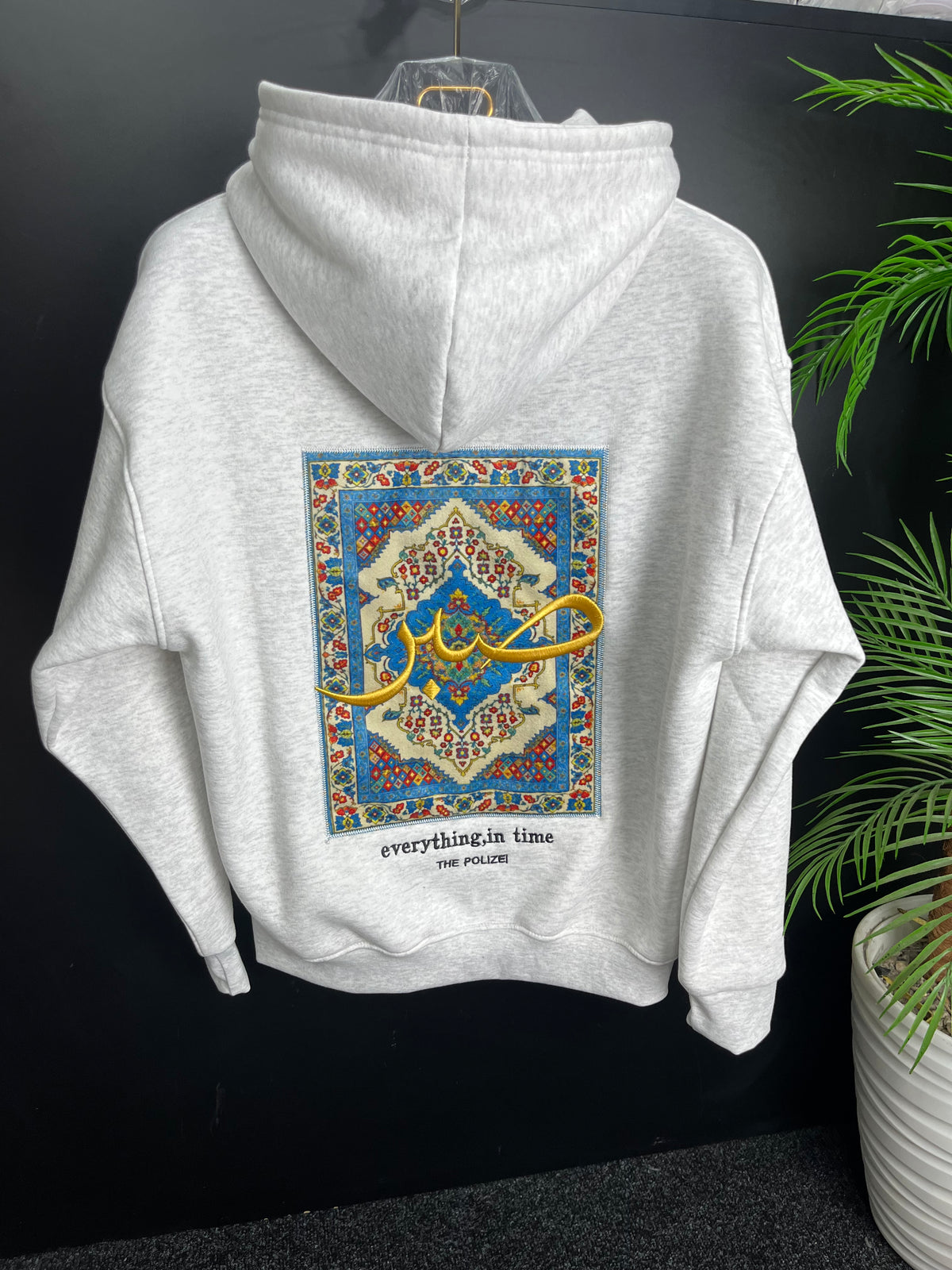 HOODIE SBER OVERVERSIZE GRI