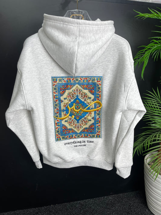 HOODIE SBER OVERVERSIZE GRI