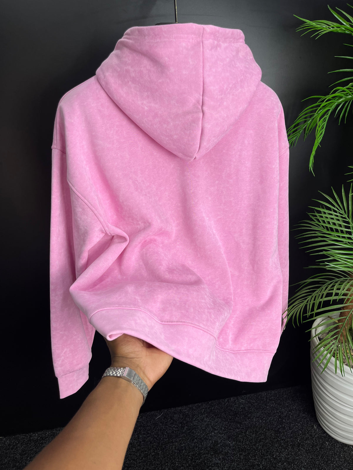 HOODIE ROSE CROP